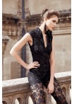 Ornaments lace jumpsuit