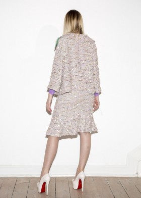 Flounce-Skirt, knee-length Flounce-Skirt, knee-length