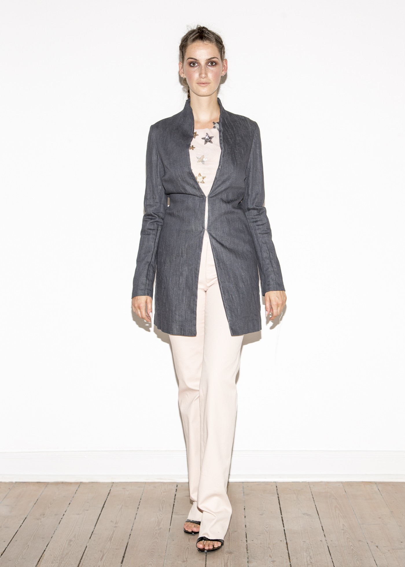 Jeans Longblazer, grey