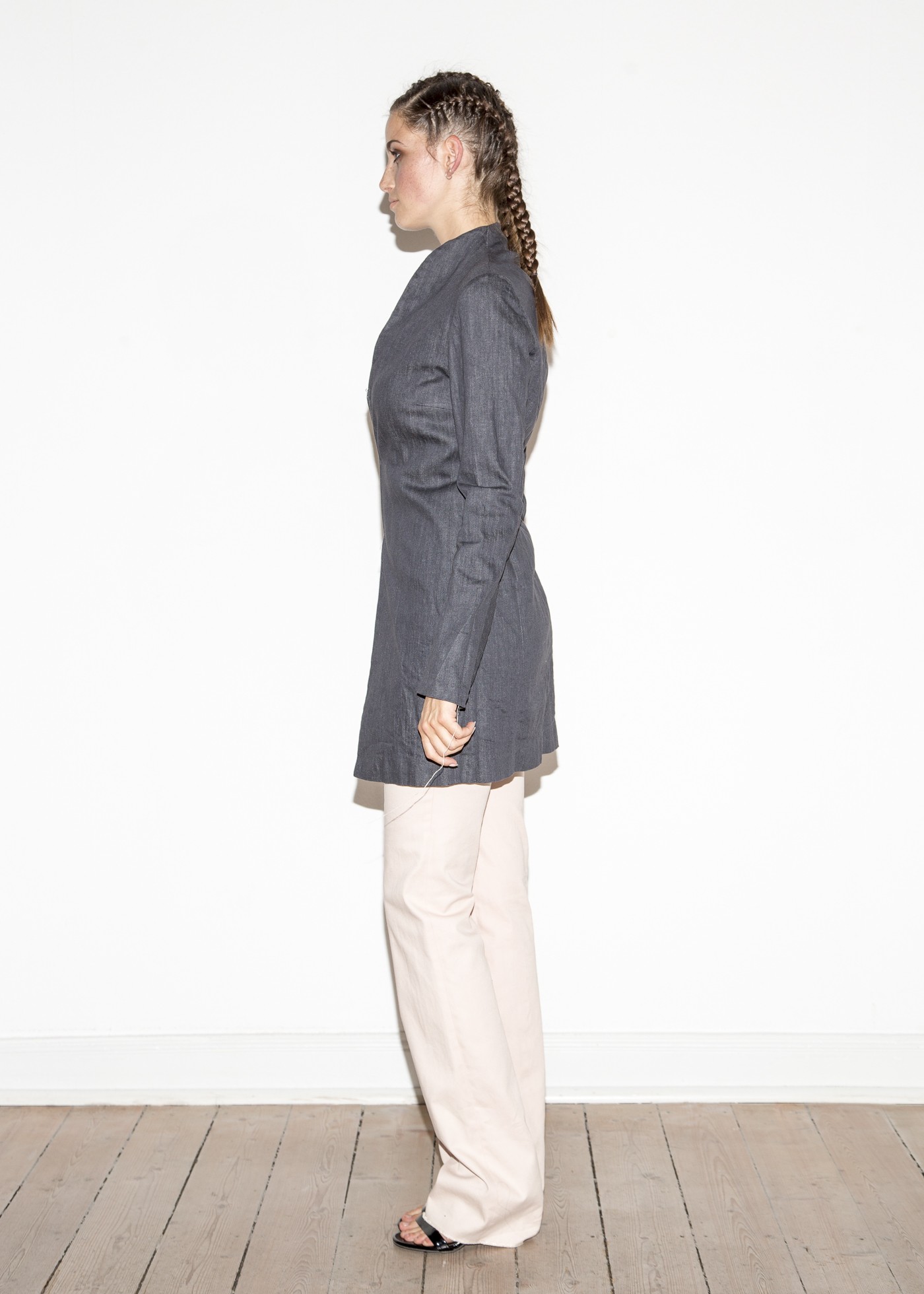 Jeans Longblazer, grey