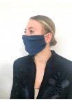 Face mask Basic, dark blue