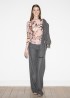 Stretch wool Pants, gray