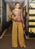 Pure Wide Pants, ochre