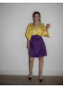 Tulip skirt, purple
