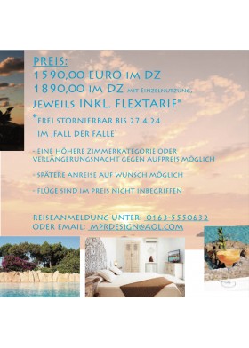 Me-Time Retreat Reise nach Sardinien / EZ - Sold Out!