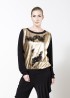 Jumper with sequin front